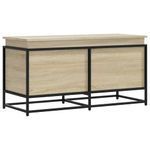 Casa si Gradina - Mobilier - Organizare si depozitare - Cutii depozitare - Cutie depozitare stejar sonoma 100x40x51,5 cm lemn prelucrat - Infinity.ro