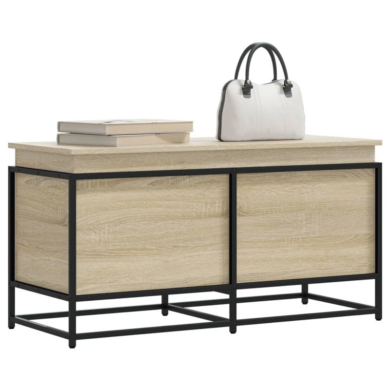 Casa si Gradina - Mobilier - Organizare si depozitare - Cutii depozitare - Cutie depozitare stejar sonoma 100x40x51,5 cm lemn prelucrat - Infinity.ro