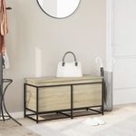 Casa si Gradina - Mobilier - Organizare si depozitare - Cutii depozitare - Cutie depozitare stejar sonoma 100x40x51,5 cm lemn prelucrat - Infinity.ro