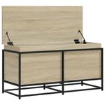 Casa si Gradina - Mobilier - Organizare si depozitare - Cutii depozitare - Cutie depozitare stejar sonoma 100x40x51,5 cm lemn prelucrat - Infinity.ro