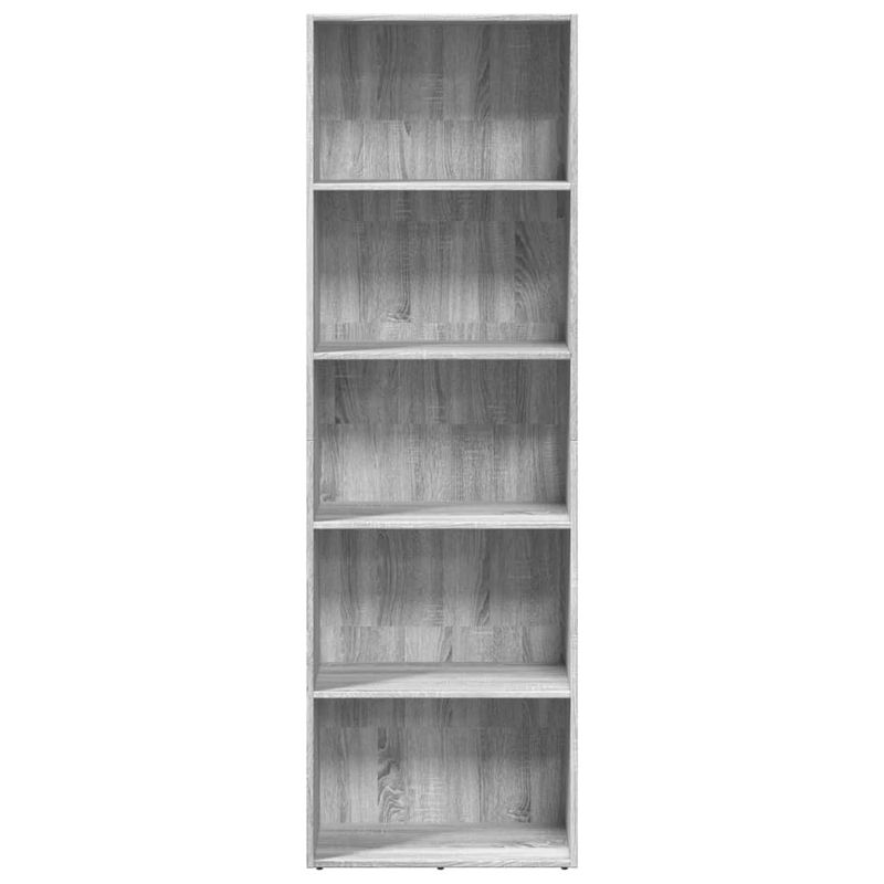 Casa si Gradina - Mobilier - Biblioteci si rafturi - Biblioteci - Biblioteca, gri sonoma, 60x30x189 cm, lemn prelucrat - Infinity.ro