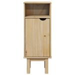 Casa si Gradina - Mobilier - Mobilier baie - Comode baie - Dulap de baie "OTTA", 35x30x90 cm, lemn masiv de pin - Infinity.ro