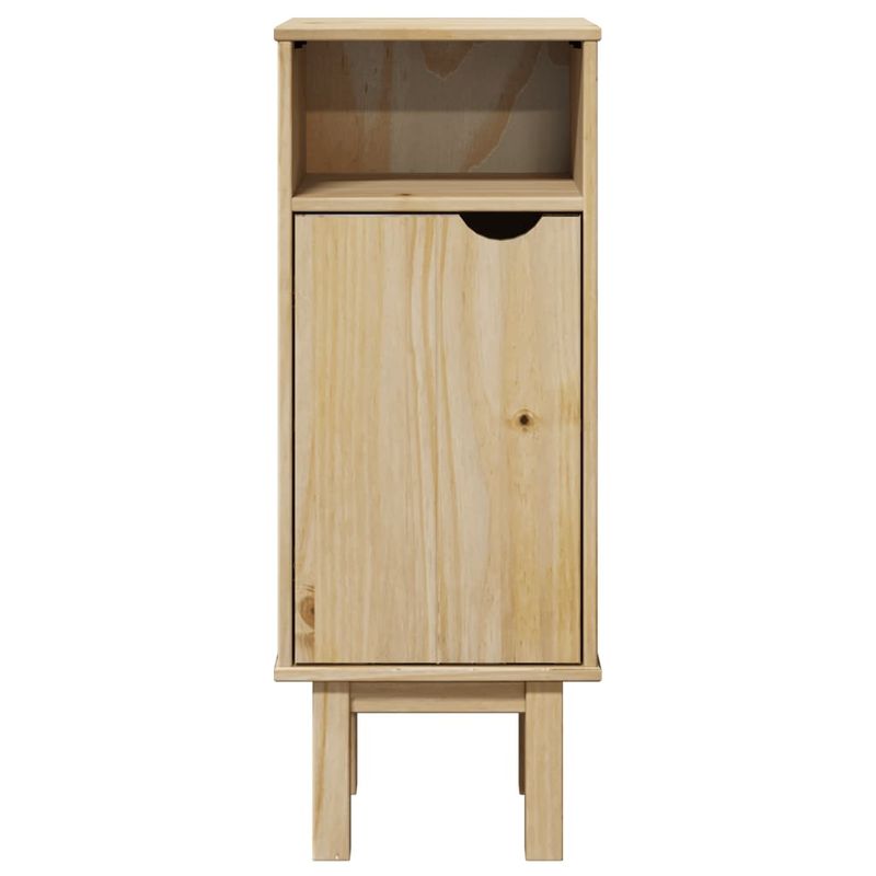 Casa si Gradina - Mobilier - Mobilier baie - Comode baie - Dulap de baie "OTTA", 35x30x90 cm, lemn masiv de pin - Infinity.ro