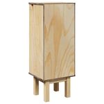 Casa si Gradina - Mobilier - Mobilier baie - Comode baie - Dulap de baie "OTTA", 35x30x90 cm, lemn masiv de pin - Infinity.ro