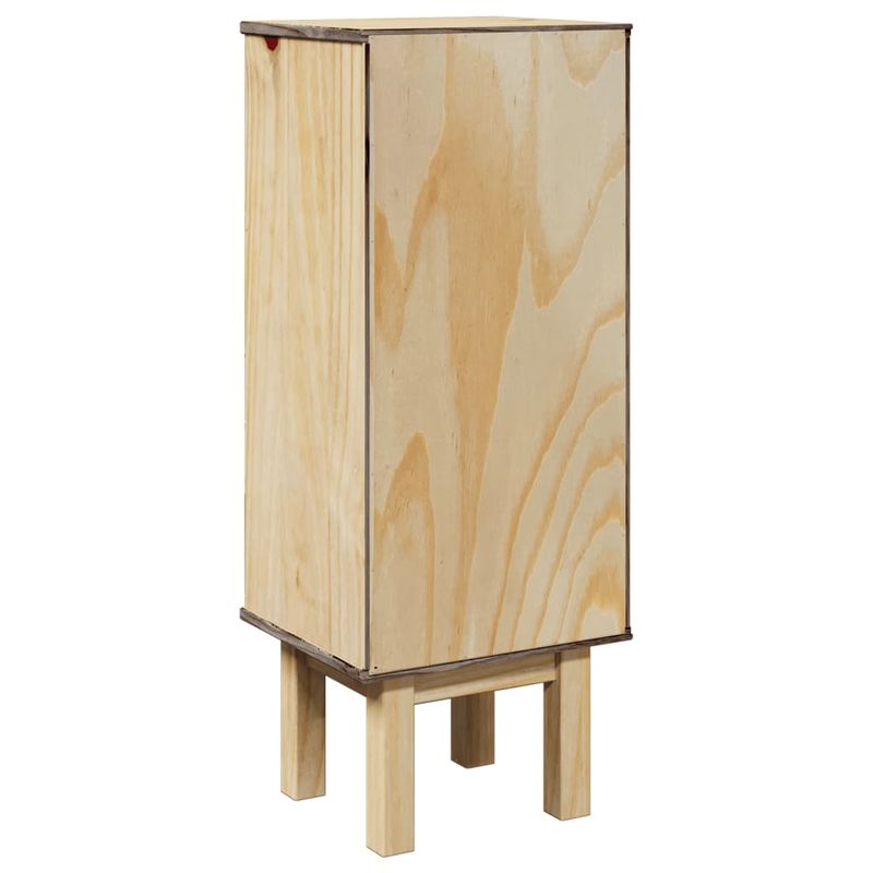 Casa si Gradina - Mobilier - Mobilier baie - Comode baie - Dulap de baie "OTTA", 35x30x90 cm, lemn masiv de pin - Infinity.ro