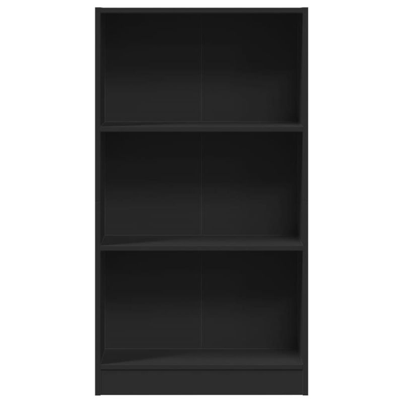 Casa si Gradina - Mobilier - Biblioteci si rafturi - Biblioteci - Biblioteca, negru, 60x24x109 cm, lemn prelucrat - Infinity.ro