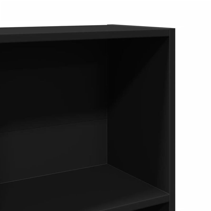 Casa si Gradina - Mobilier - Biblioteci si rafturi - Biblioteci - Biblioteca, negru, 60x24x109 cm, lemn prelucrat - Infinity.ro