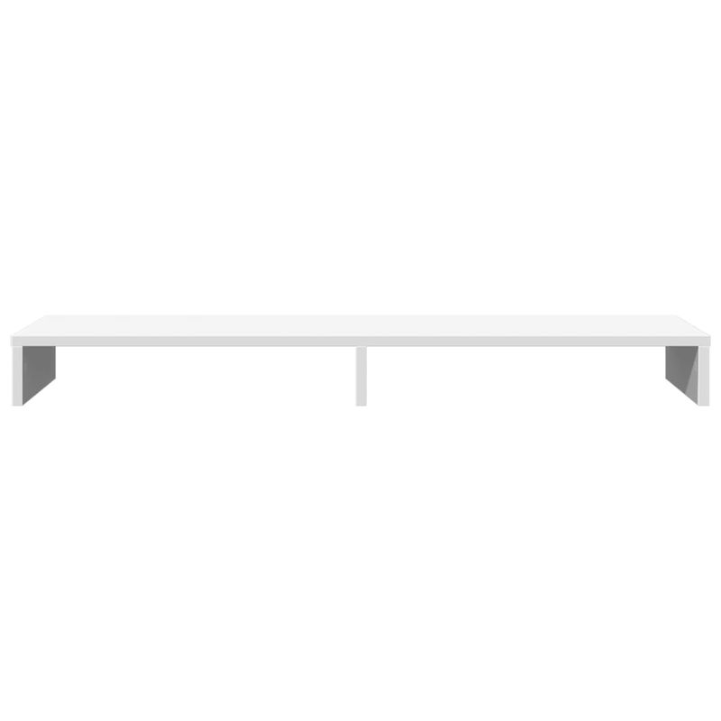PC, gaming si accesorii - Desktop PC & monitoare - Accesorii monitoare - Suport monitor, alb, 100x27x10 cm, lemn prelucrat - Infinity.ro