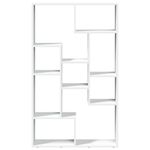 Casa si Gradina - Mobilier - Biblioteci si rafturi - Biblioteci - Biblioteca, alb, 72x20x120 cm, lemn prelucrat - Infinity.ro