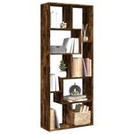 Casa si Gradina - Mobilier - Biblioteci si rafturi - Biblioteci - Biblioteca/separator camera stejar fumuriu 67x25x161,5 cm lemn - Infinity.ro