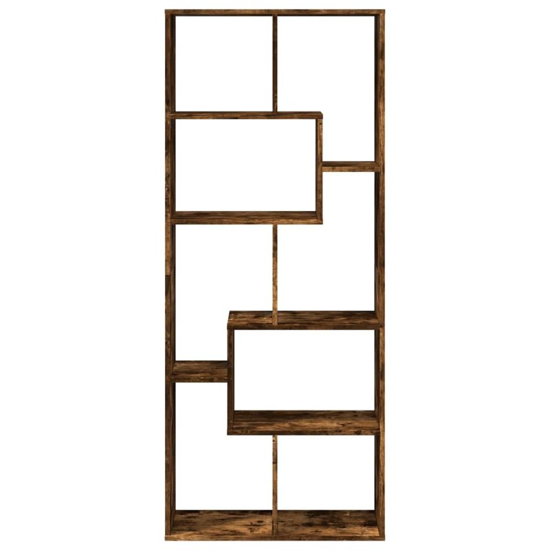 Casa si Gradina - Mobilier - Biblioteci si rafturi - Biblioteci - Biblioteca/separator camera stejar fumuriu 67x25x161,5 cm lemn - Infinity.ro