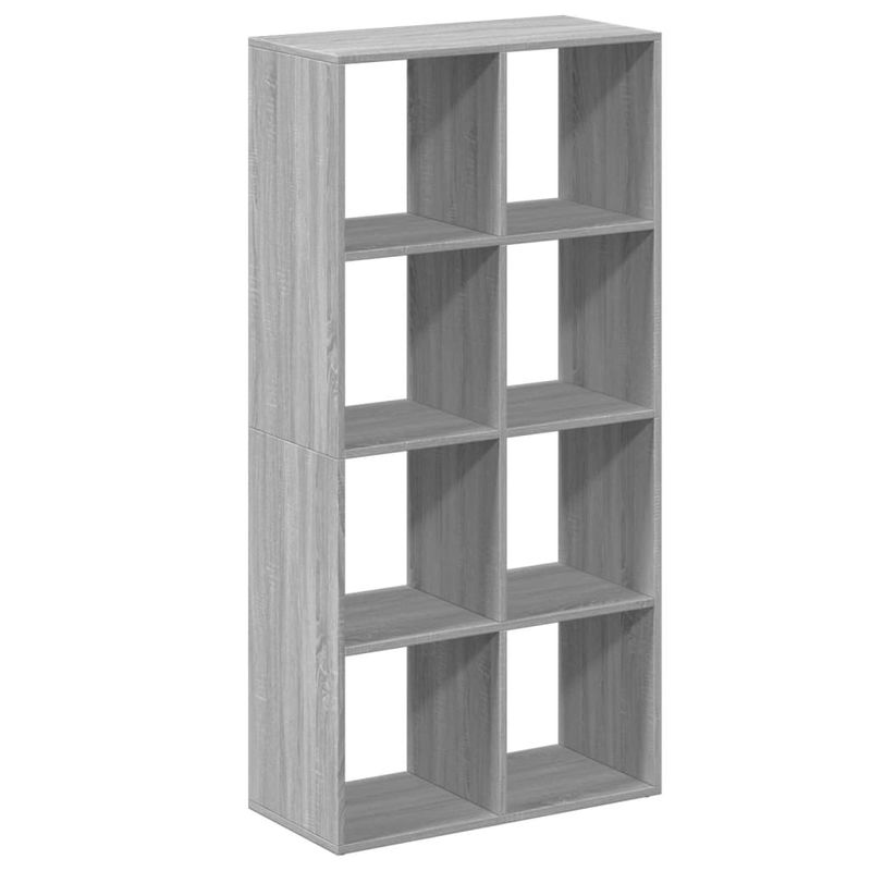 Casa si Gradina - Mobilier - Biblioteci si rafturi - Biblioteci - Biblioteca/separator camera gri sonoma 69,5x29x137,5 cm lemn - Infinity.ro