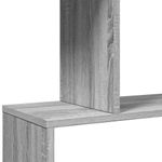 Casa si Gradina - Mobilier - Biblioteci si rafturi - Biblioteci - Biblioteca/separator 5 niveluri sonoma gri 70x24x161 cm lemn - Infinity.ro