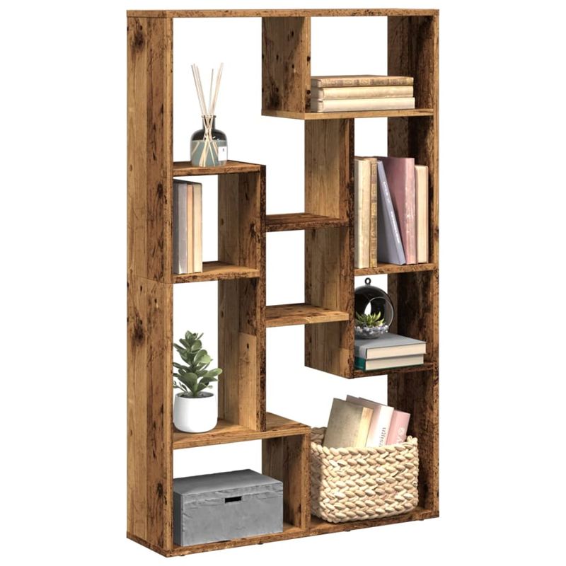 Casa si Gradina - Mobilier - Biblioteci si rafturi - Biblioteci - Biblioteca, lemn vechi, 72x20x120 cm, lemn prelucrat - Infinity.ro