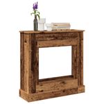 Casa si Gradina - Termice - Sobe, Seminee si accesorii - Accesorii seminee si sobe - Masca de semineu, lemn vechi, 90x30x90 cm, lemn prelucrat - Infinity.ro