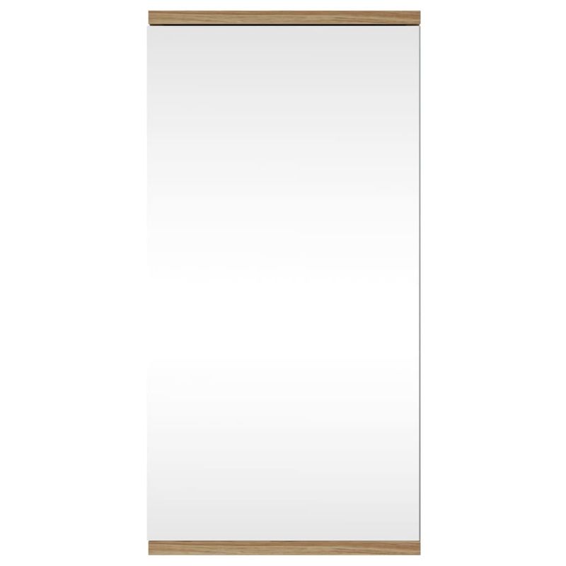 Casa si Gradina - Mobilier - Mobilier baie - Corpuri baie - Dulap de colt cu oglinda pentru baie, stejar, 30x24x60 cm - Infinity.ro