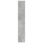 Casa si Gradina - Mobilier - Biblioteci si rafturi - Biblioteci - Biblioteca, gri beton, 40x24x143 cm, lemn prelucrat - Infinity.ro