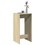 Casa si Gradina - Mobilier - Mese si birouri - Mese bucatarie si dining - Masa bar, stejar sonoma, 51x50x103,5 cm, lemn prelucrat - Infinity.ro