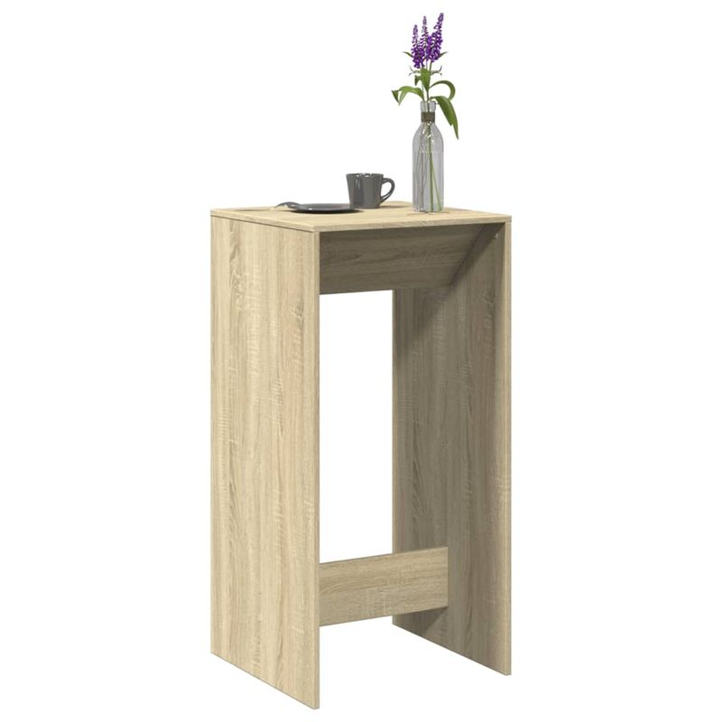 Casa si Gradina - Mobilier - Mese si birouri - Mese bucatarie si dining - Masa bar, stejar sonoma, 51x50x103,5 cm, lemn prelucrat - Infinity.ro