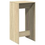 Casa si Gradina - Mobilier - Mese si birouri - Mese bucatarie si dining - Masa bar, stejar sonoma, 51x50x103,5 cm, lemn prelucrat - Infinity.ro