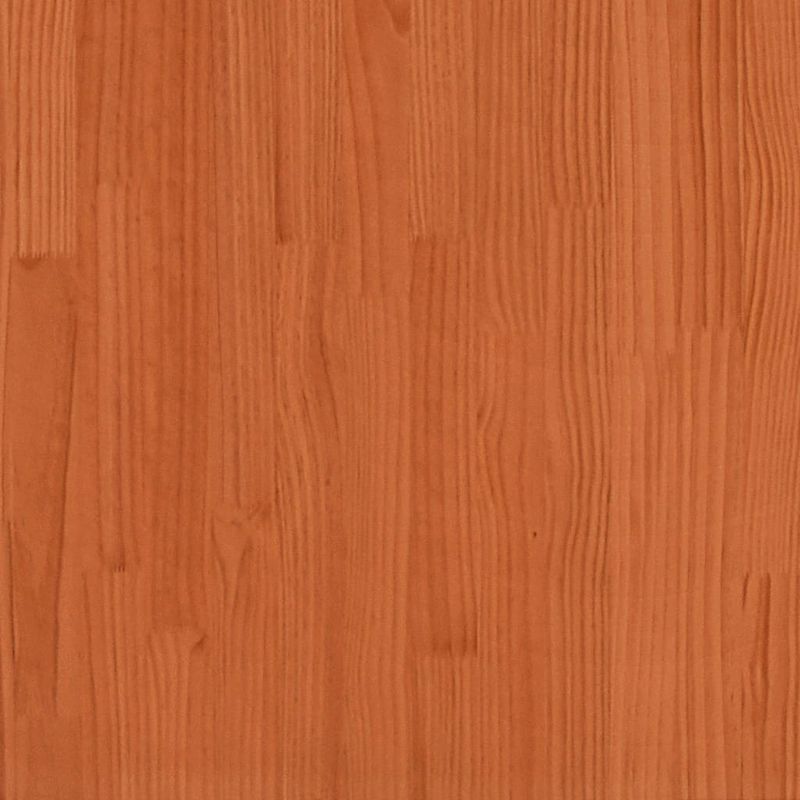 Casa si Gradina - Mobilier - Paturi si accesorii - Paturi - Cadru de pat fara saltea, maro ceruit 200x200 cm lemn masiv pin - Infinity.ro