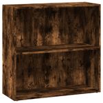 Casa si Gradina - Mobilier - Biblioteci si rafturi - Biblioteci - Biblioteca, stejar fumuriu, 80x30x77 cm, lemn prelucrat - Infinity.ro