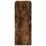 Casa si Gradina - Mobilier - Biblioteci si rafturi - Biblioteci - Biblioteca, stejar fumuriu, 80x30x77 cm, lemn prelucrat - Infinity.ro