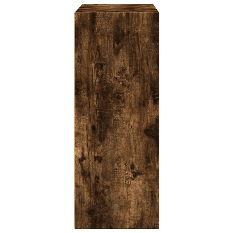 Casa si Gradina - Mobilier - Biblioteci si rafturi - Biblioteci - Biblioteca, stejar fumuriu, 80x30x77 cm, lemn prelucrat - Infinity.ro
