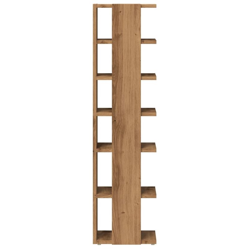 Casa si Gradina - Mobilier - Organizare si depozitare - Organizator incaltaminte - Pantofar, stejar artizanal, 28x27x102 cm lemn prelucrat - Infinity.ro