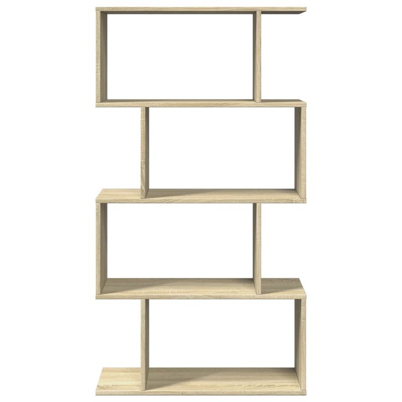 Casa si Gradina - Mobilier - Biblioteci si rafturi - Biblioteci - Biblioteca/separator 4 niveluri stejar sonoma 70x24x129cm lemn - Infinity.ro