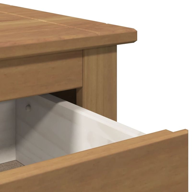 Casa si Gradina - Mobilier - Comode si corpuri - Comode - Dulap cu sertare Panama, 93x40x80 cm, lemn masiv de pin - Infinity.ro