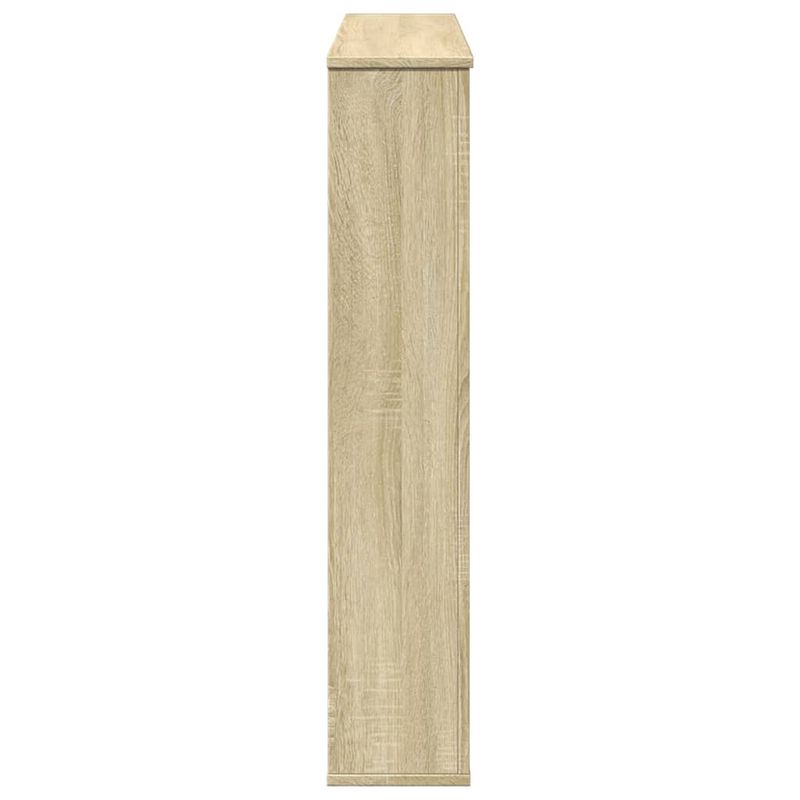 Casa si Gradina - Termice - Sobe, Seminee si accesorii - Accesorii seminee si sobe - Masca de semineu, stejar sonoma, 100x20x100 cm, lemn prelucrat - Infinity.ro