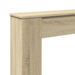 Casa si Gradina - Termice - Sobe, Seminee si accesorii - Accesorii seminee si sobe - Masca de semineu, stejar sonoma, 100x20x100 cm, lemn prelucrat - Infinity.ro