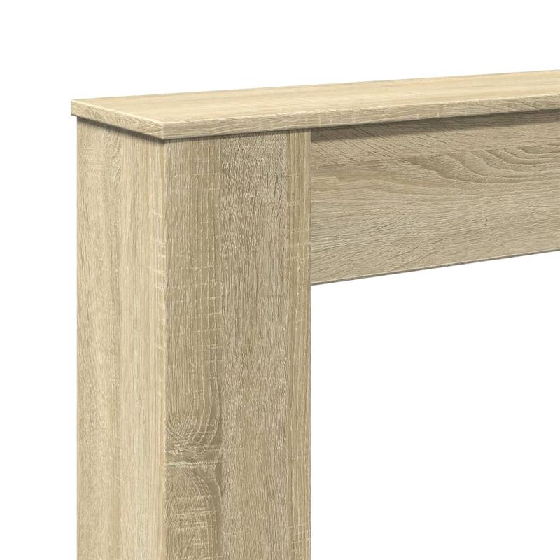 Casa si Gradina - Termice - Sobe, Seminee si accesorii - Accesorii seminee si sobe - Masca de semineu, stejar sonoma, 100x20x100 cm, lemn prelucrat - Infinity.ro