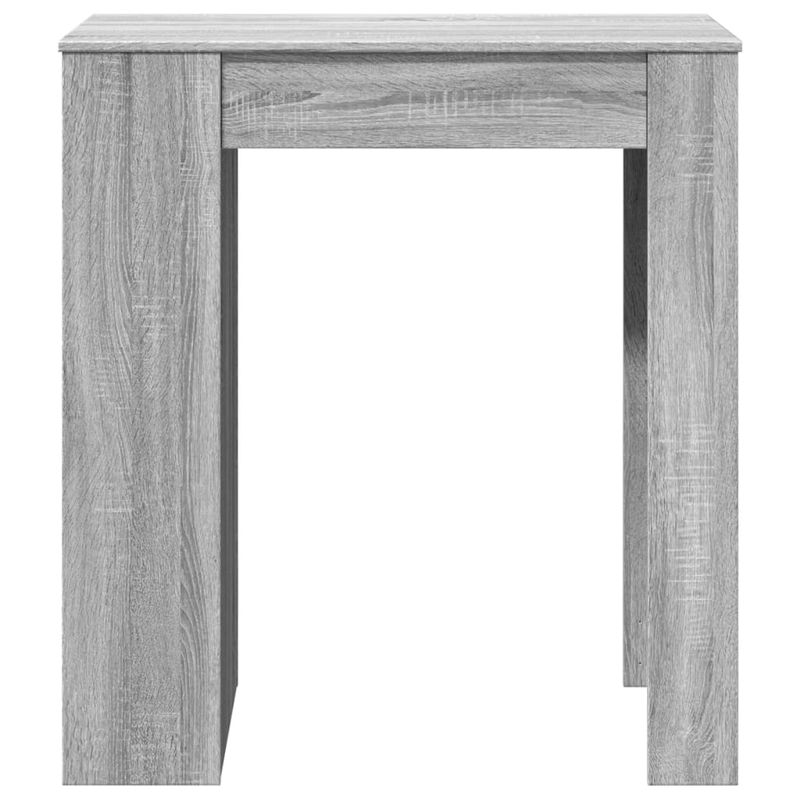 Casa si Gradina - Mobilier - Mese si birouri - Mese bucatarie si dining - Masa bar cu rafturi, gri sonoma, 95x47x103,5 cm, lemn prelucrat - Infinity.ro