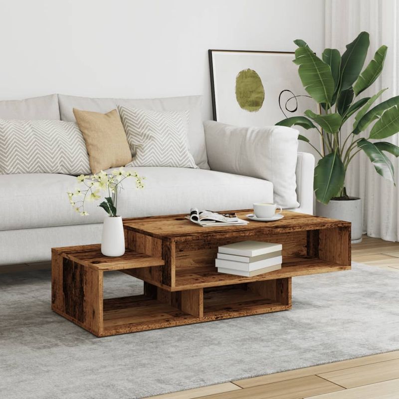 Casa si Gradina - Mobilier - Mese si birouri - Masute de cafea - Masuta de cafea, lemn vechi, 105x55x32 cm, lemn prelucrat - Infinity.ro