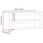 Casa si Gradina - Mobilier - Organizare si depozitare - Organizator incaltaminte - Bancheta de pantofi, lemn vechi, 100x35x45 cm, lemn prelucrat - Infinity.ro