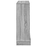 Casa si Gradina - Termice - Sobe, Seminee si accesorii - Accesorii seminee si sobe - Masca de semineu, sonoma gri, 100x30x87,5 cm, lemn prelucrat - Infinity.ro
