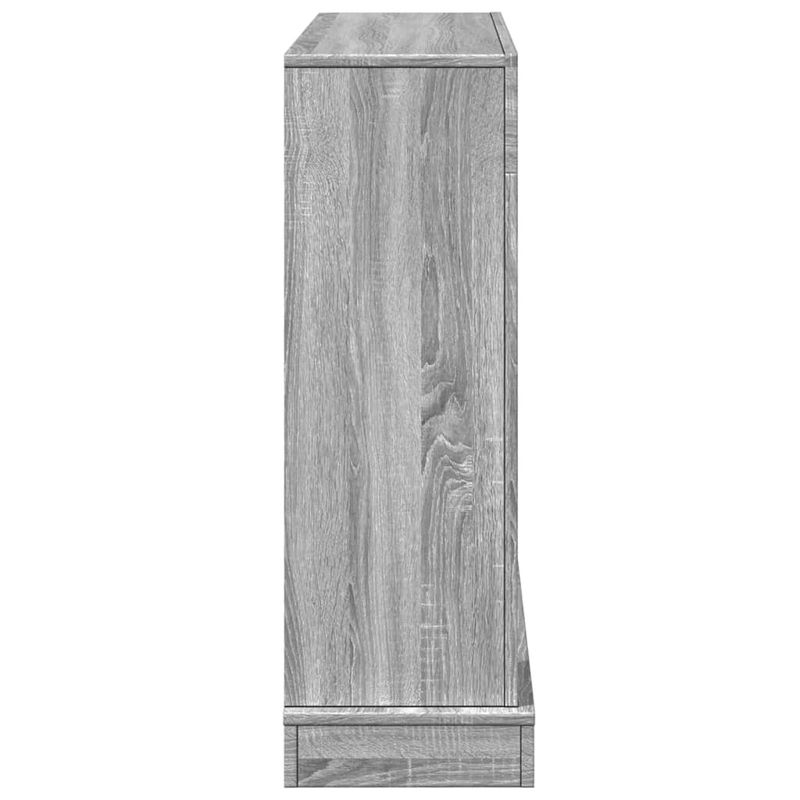Casa si Gradina - Termice - Sobe, Seminee si accesorii - Accesorii seminee si sobe - Masca de semineu, sonoma gri, 100x30x87,5 cm, lemn prelucrat - Infinity.ro