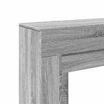 Casa si Gradina - Termice - Sobe, Seminee si accesorii - Accesorii seminee si sobe - Masca de semineu, sonoma gri, 100x30x87,5 cm, lemn prelucrat - Infinity.ro