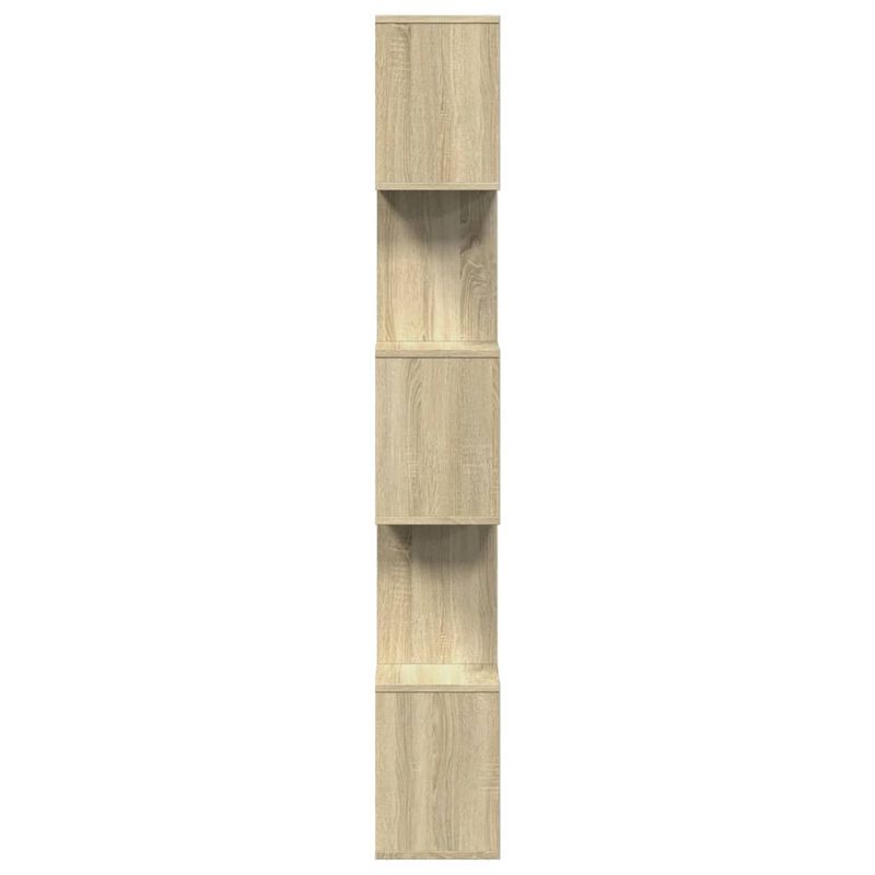Casa si Gradina - Mobilier - Biblioteci si rafturi - Biblioteci - Biblioteca/separator 5 niveluri stejar sonoma 70x24x161 cm lemn - Infinity.ro