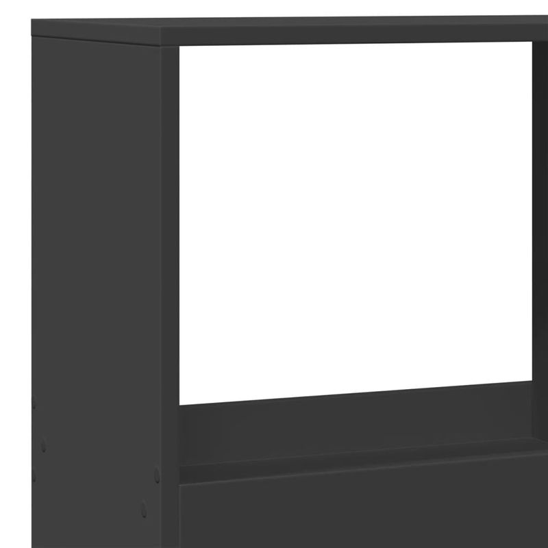 Casa si Gradina - Mobilier - Biblioteci si rafturi - Biblioteci - Biblioteca, negru, 100x33x175 cm, lemn prelucrat - Infinity.ro