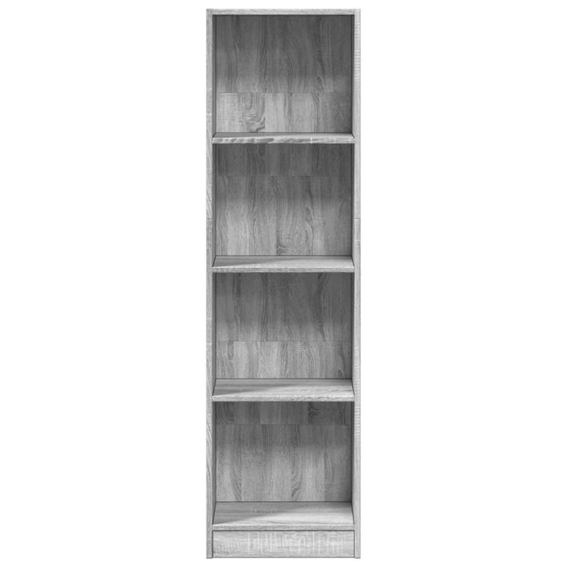 Casa si Gradina - Mobilier - Biblioteci si rafturi - Biblioteci - Biblioteca, gri sonoma, 40x24x143 cm, lemn prelucrat - Infinity.ro