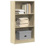 Casa si Gradina - Mobilier - Biblioteci si rafturi - Biblioteci - Biblioteca, stejar sonoma, 60x24x109 cm, lemn prelucrat - Infinity.ro