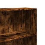 Casa si Gradina - Mobilier - Biblioteci si rafturi - Biblioteci - Biblioteca, stejar fumuriu, 60x30x189 cm, lemn prelucrat - Infinity.ro