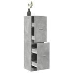 Casa si Gradina - Mobilier - Dulapuri si sifoniere - Dulapuri - Dulap de farmacie, gri beton, 40x41x144,5 cm, lemn prelucrat - Infinity.ro