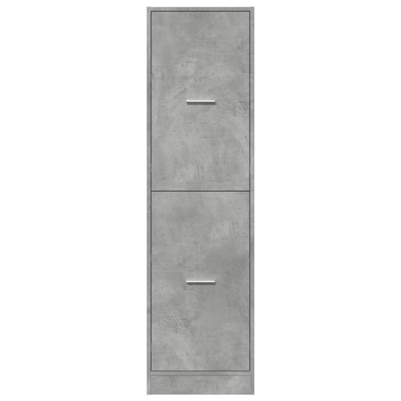 Casa si Gradina - Mobilier - Dulapuri si sifoniere - Dulapuri - Dulap de farmacie, gri beton, 40x41x144,5 cm, lemn prelucrat - Infinity.ro