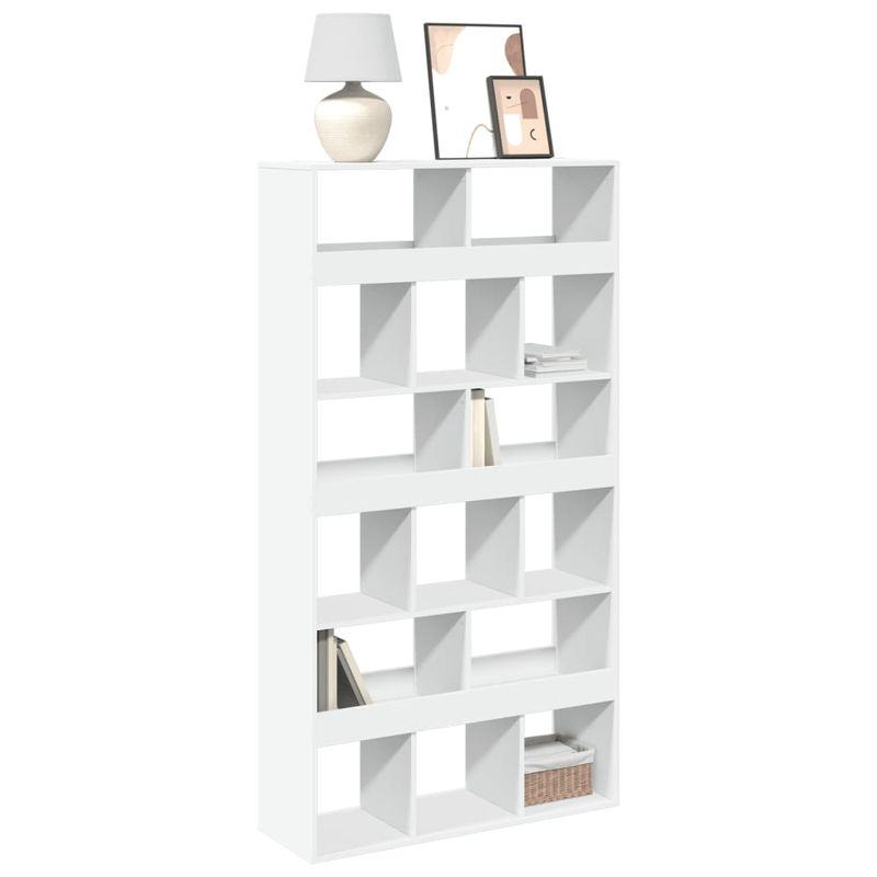 Casa si Gradina - Mobilier - Biblioteci si rafturi - Biblioteci - Biblioteca, alb, 100x33x187,5 cm, lemn prelucrat - Infinity.ro