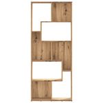 Casa si Gradina - Mobilier - Biblioteci si rafturi - Biblioteci - Biblioteca, stejar artizanal, 67x24x161 cm, lemn prelucrat - Infinity.ro