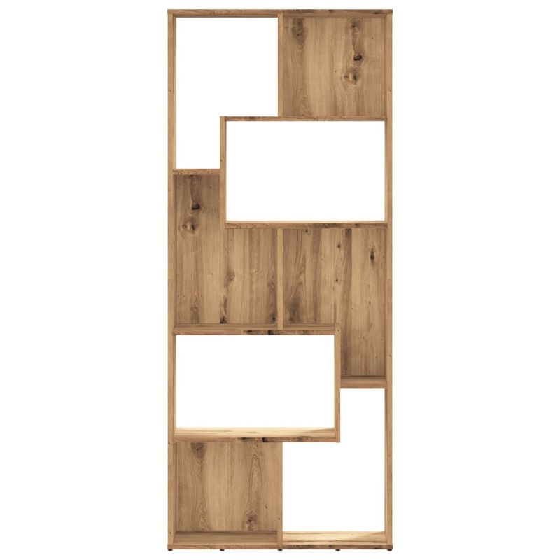 Casa si Gradina - Mobilier - Biblioteci si rafturi - Biblioteci - Biblioteca, stejar artizanal, 67x24x161 cm, lemn prelucrat - Infinity.ro